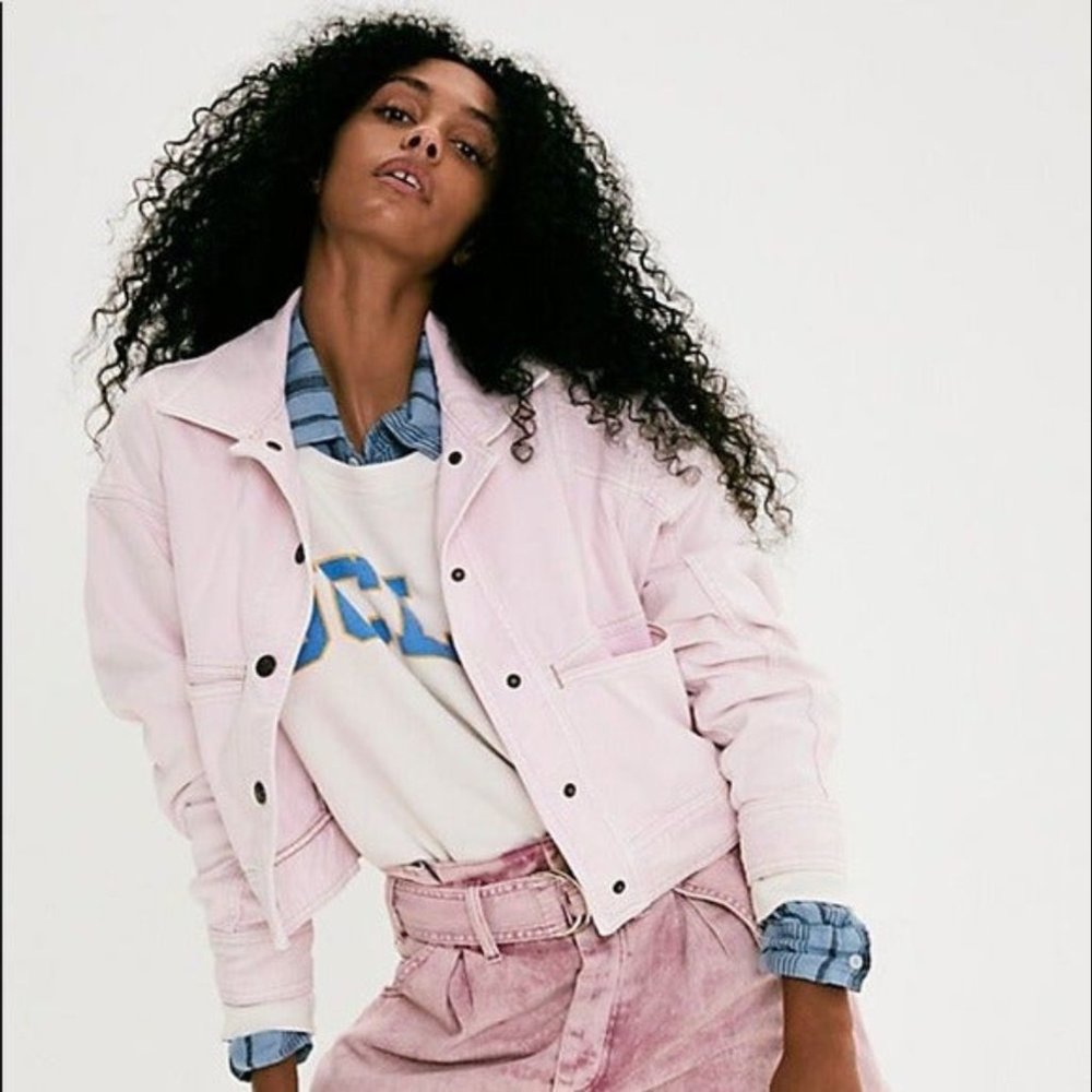 We The Free Denim jacket Sz XS